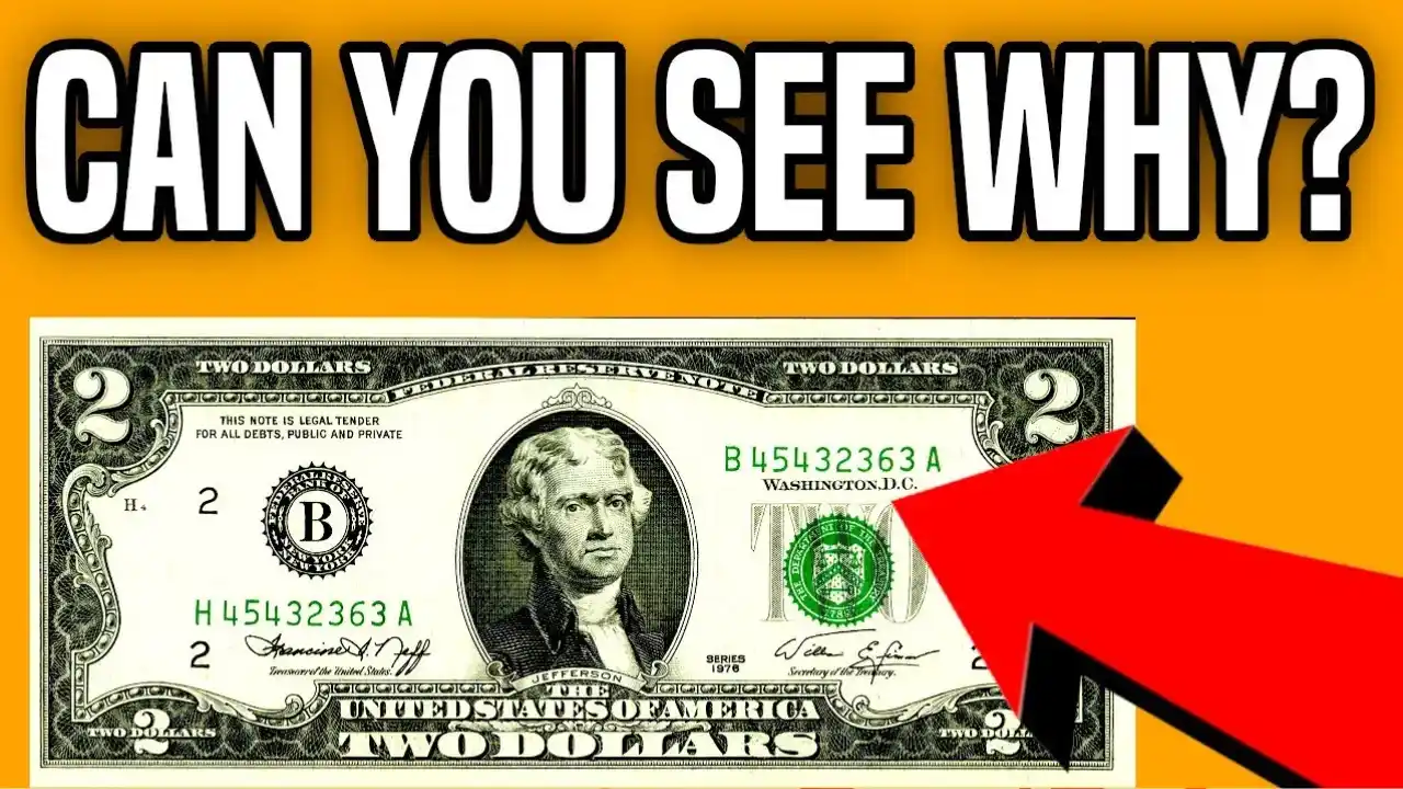 Gas station employee finds rare $2 note